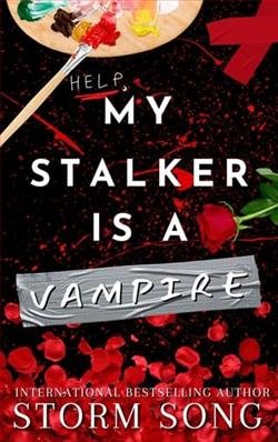 Cover of novel: Help, My Stalker Is A Vampire