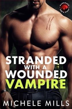 Cover of novel: Stranded with a Wounded Vampire