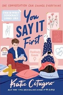 Cover of novel: You Say It First