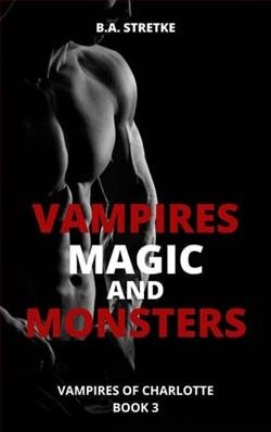 Cover of novel: Vampires, Magic, and Monsters