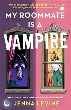 Cover of novel: My Roommate Is a Vampire