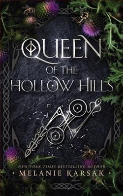 Cover of novel: Queen of the Hollow Hills
