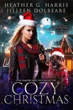 Cover of novel: The Vampire and the Case of the Cozy Christmas