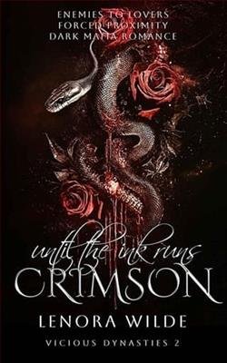 Cover of novel: Until the Ink runs Crimson