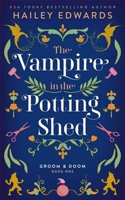 Cover of novel: The Vampire in the Potting Shed