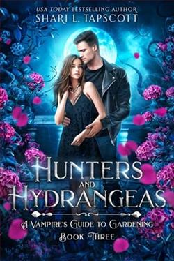 Cover of novel: Hunters and Hydrangeas