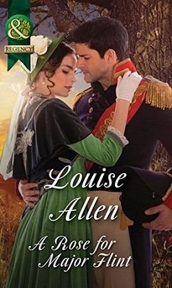 Cover of novel: A Rose for Major Flint (Brides of Waterloo)