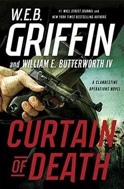 Cover of novel: Curtain of Death (Clandestine Operations 3)