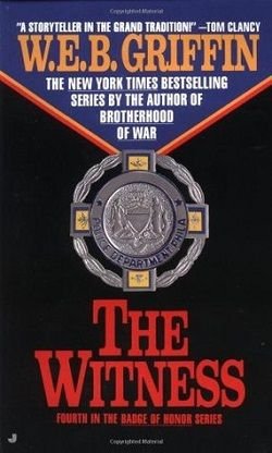 Cover of novel: The Witness (Badge of Honor 4)