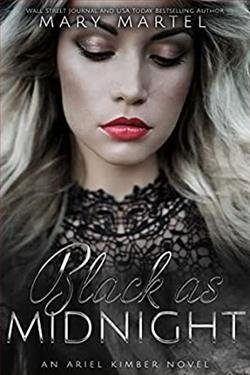 Cover of novel: Black as Midnight (Ariel Kimber 5)