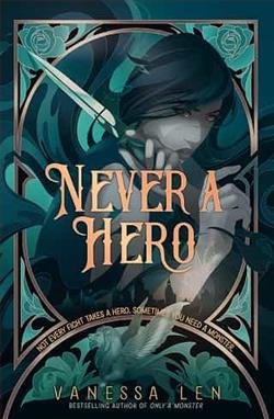 Cover of novel: Never a Hero