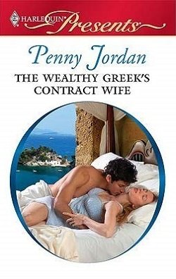Cover of novel: The Wealthy Greek's Contract Wife