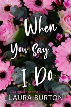Cover of novel: When You Say I Do